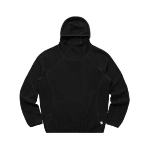 Bluza z kapturem z polaru Thermolite – lekka, termiczna Czarny