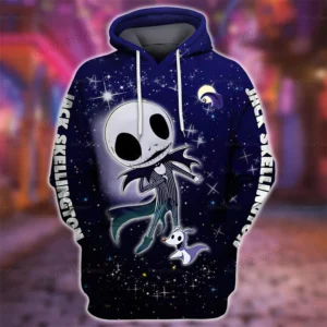 Bluza z kapturem Jack Skellington Miasteczko Halloween Color3