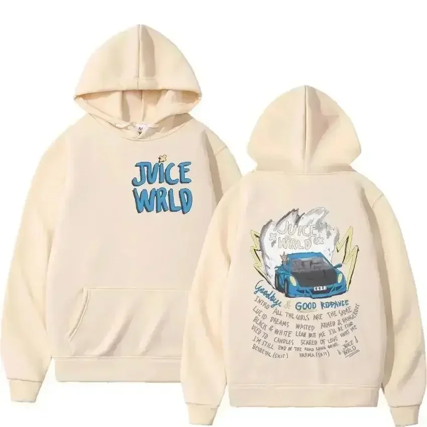 Bluza z kapturem Juice WRLD w stylu streetwear 12