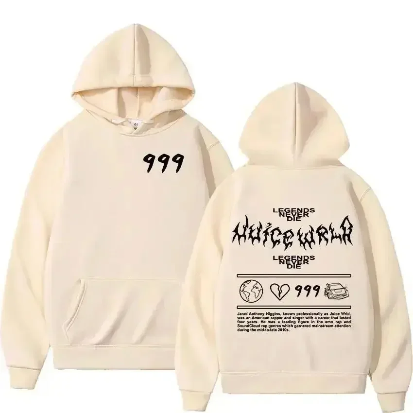Bluza z kapturem Juice WRLD w stylu streetwear 2