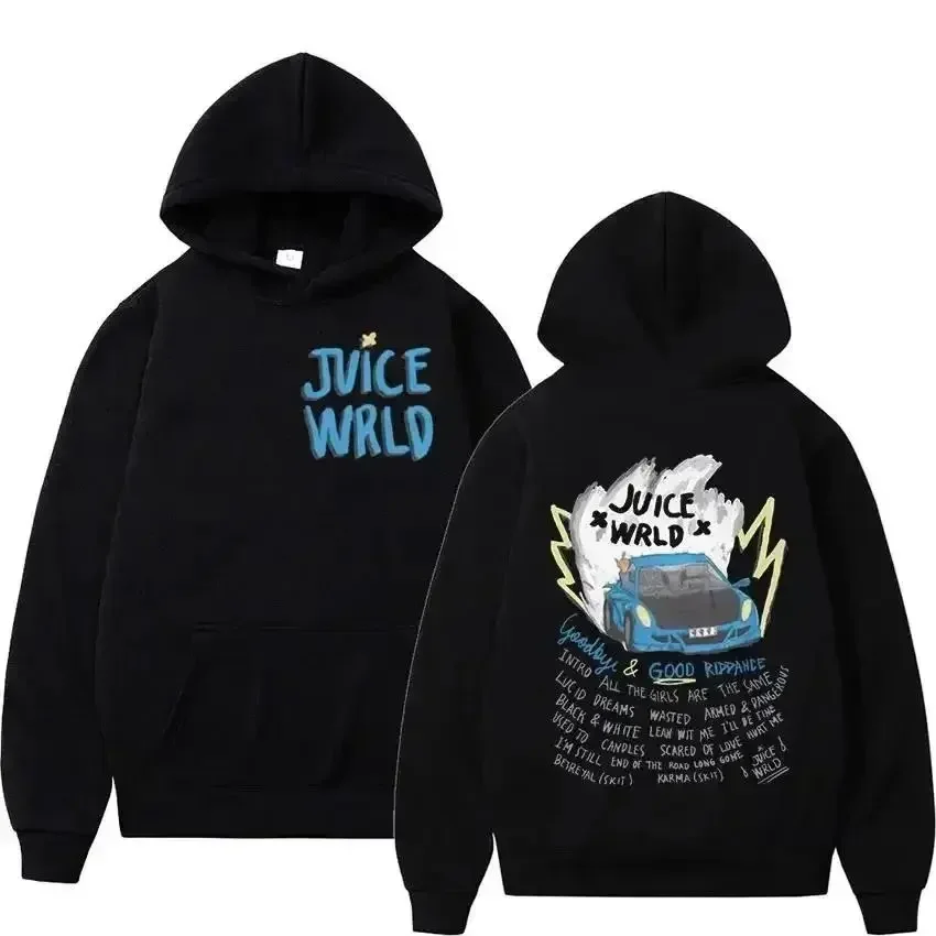 Bluza z kapturem Juice WRLD w stylu streetwear 9