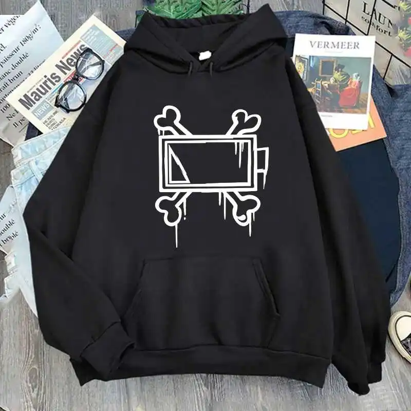 Bluza z kapturem Murder Drones z nadrukiem 4
