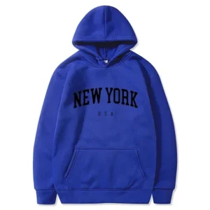 Bluza z kapturem New York USA z nadrukiem, unisex 4