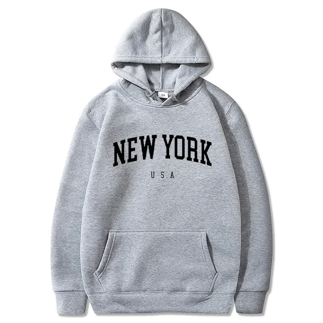 Bluza z kapturem New York USA z nadrukiem, unisex 5