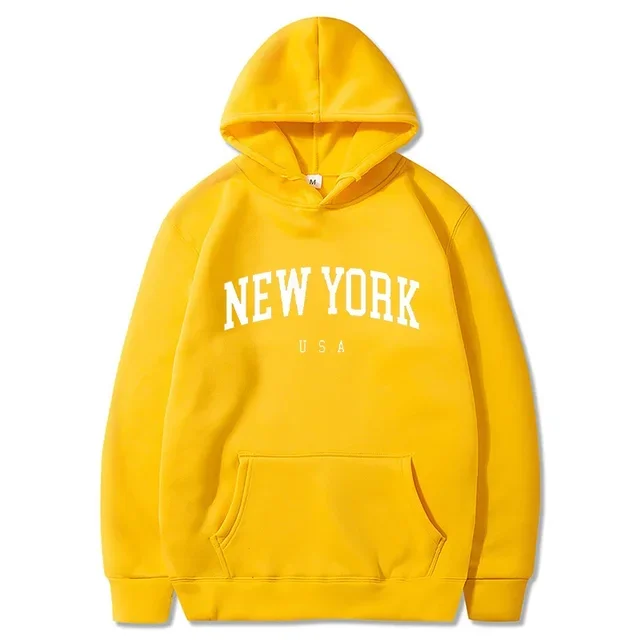 Bluza z kapturem New York USA z nadrukiem, unisex 7