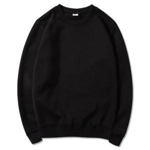 Bluza z kapturem streetwear unisex – casualowa bluza na co dzień Czarny