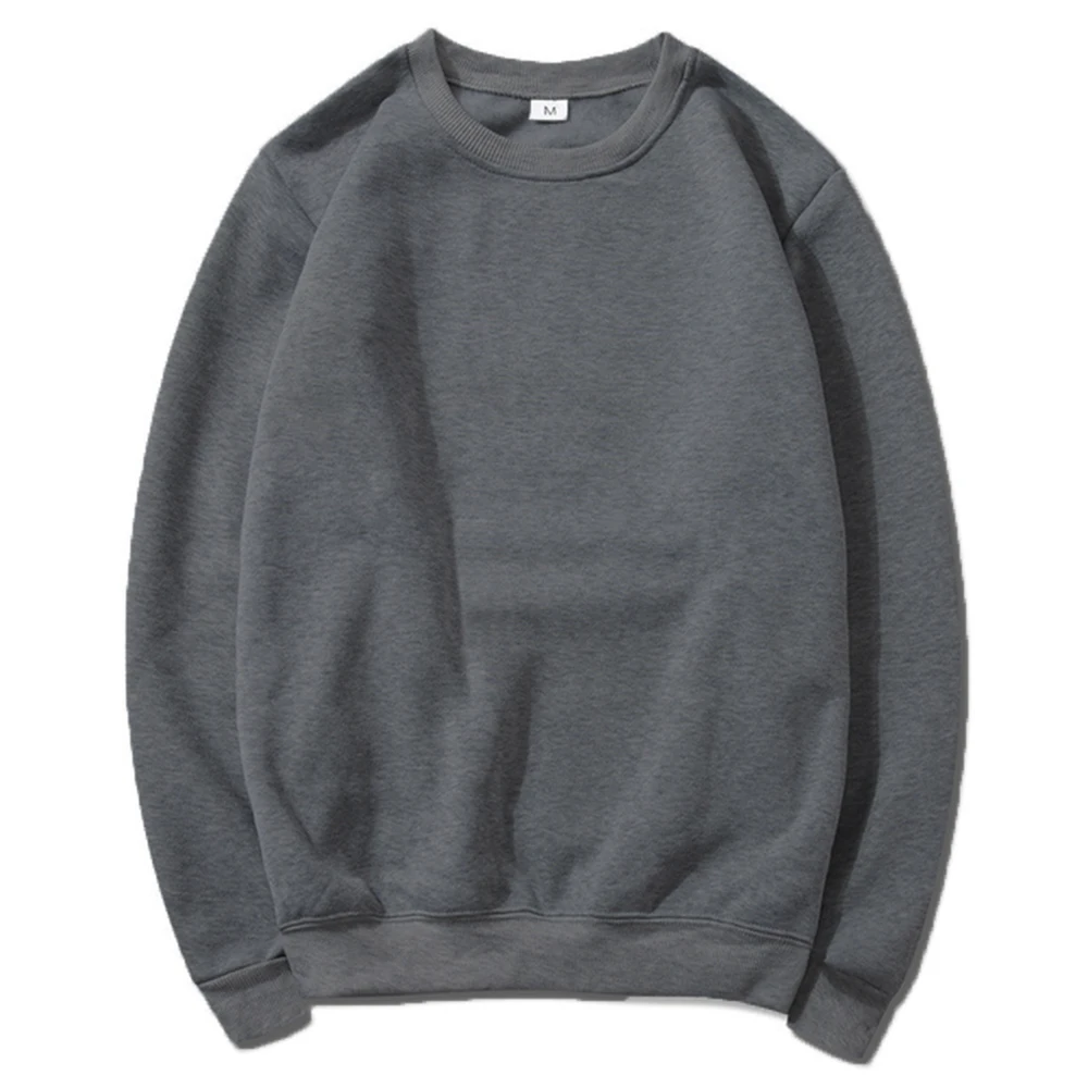 Bluza z kapturem streetwear unisex – casualowa bluza na co dzień Ciemnoszary
