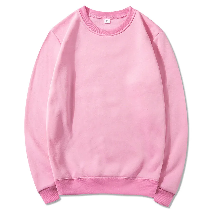 Bluza z kapturem streetwear unisex – casualowa bluza na co dzień Różowy