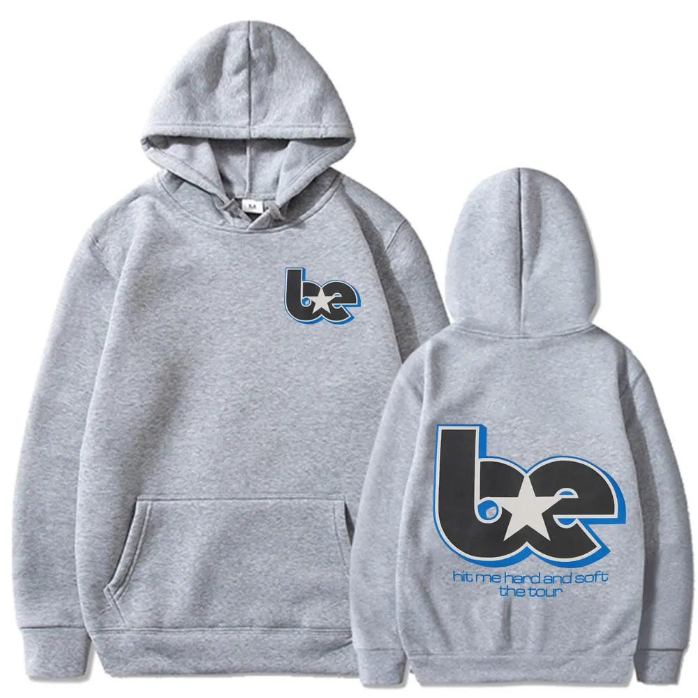 Bluza z kapturem unisex w stylu Harajuku Szary