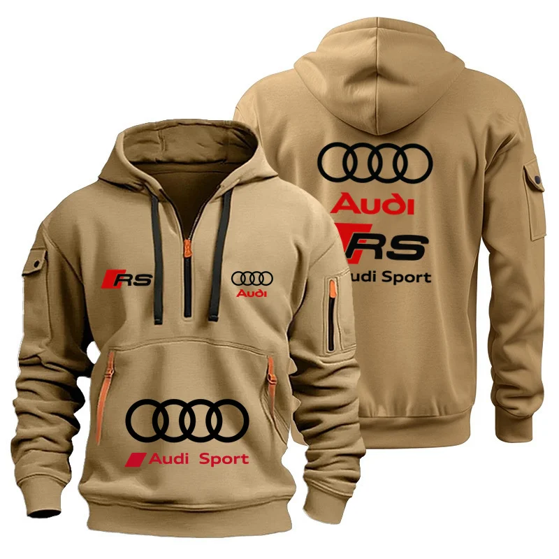 Bluza z kapturem wiatroodporna unisex w stylu streetwear 6