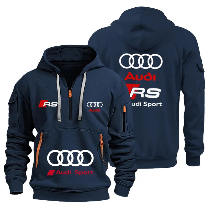 Bluza z kapturem wiatroodporna unisex w stylu streetwear 7