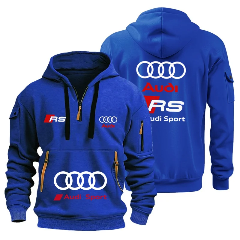 Bluza z kapturem wiatroodporna unisex w stylu streetwear 8