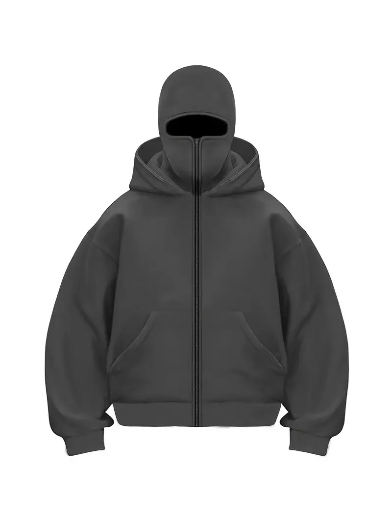 Bluza z kapturem na zamek wiatroszczelna ocieplana Kolor obrazu 1