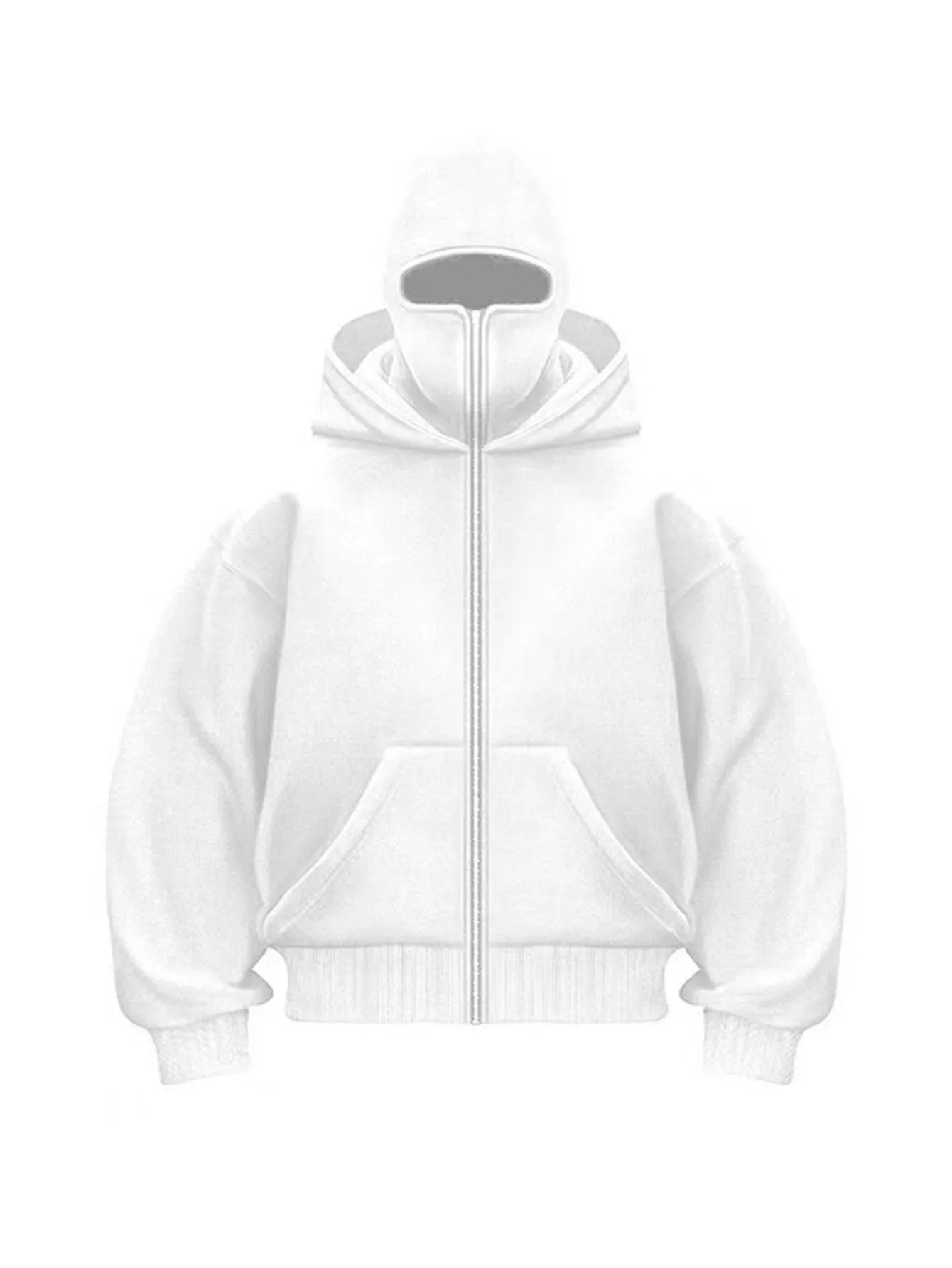 Bluza z kapturem na zamek wiatroszczelna ocieplana Kolor obrazu 2