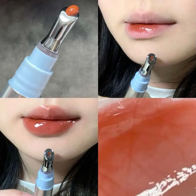 Błyszczyk do ust efekt lustra mirror gloss długotrwały Jasnożółty