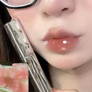 Błyszczyk do ust crystal jelly lustrzany nawilżający Khaki