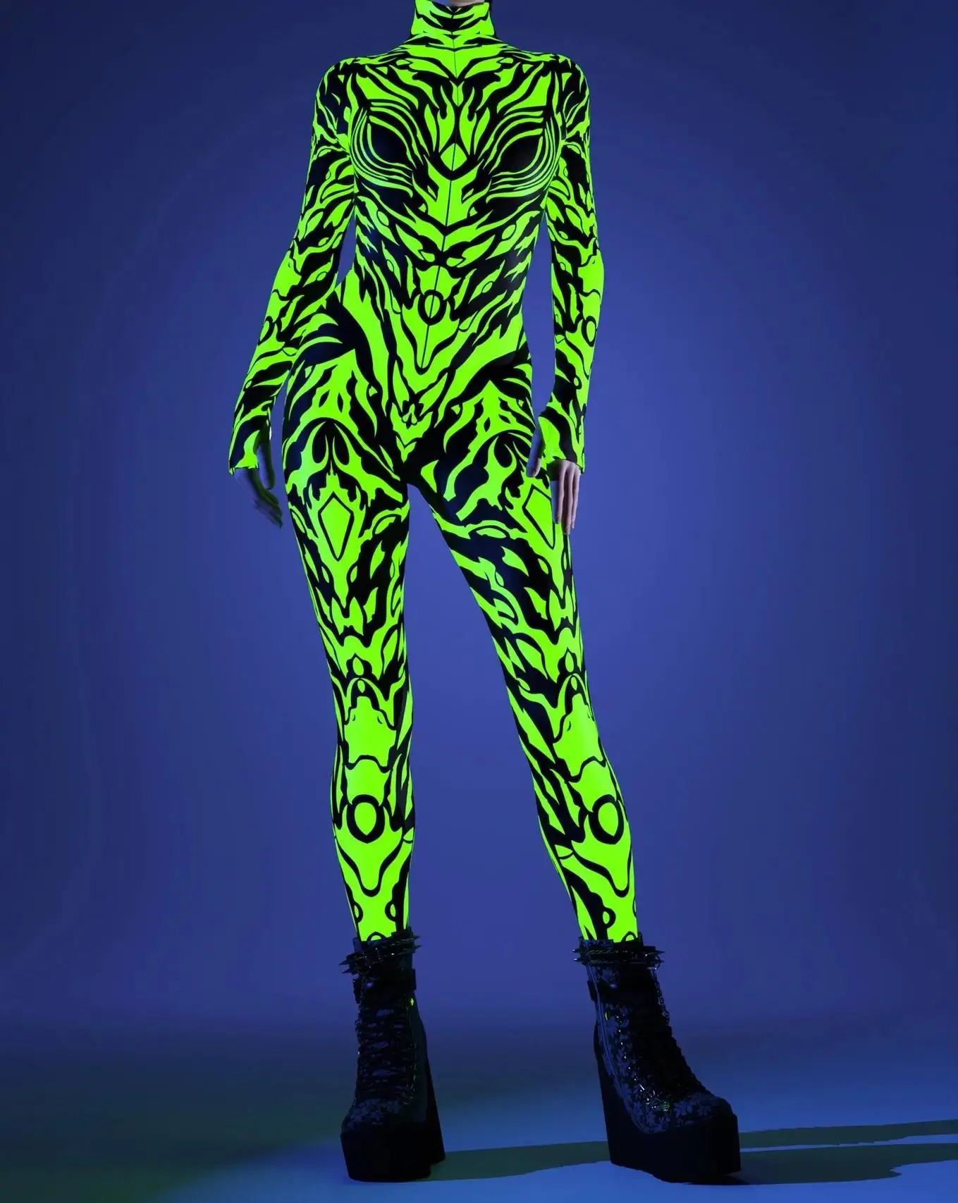 Body damskie z nadrukiem 3D kostium na imprezę Style 2