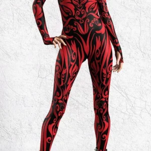 Body damskie z nadrukiem 3D kostium na imprezę Style 7