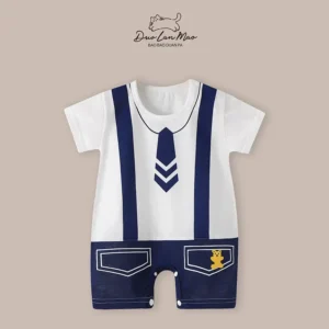 Body niemowlce z krtkim rkawem w dinozaury - bawena Dp pocket tie