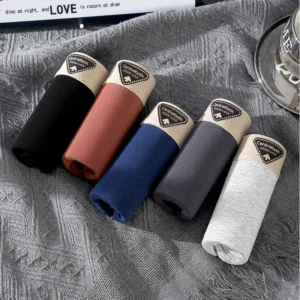 Bokserki męskie zestaw 5 sztuk - oddychające i miękkie Multicolors