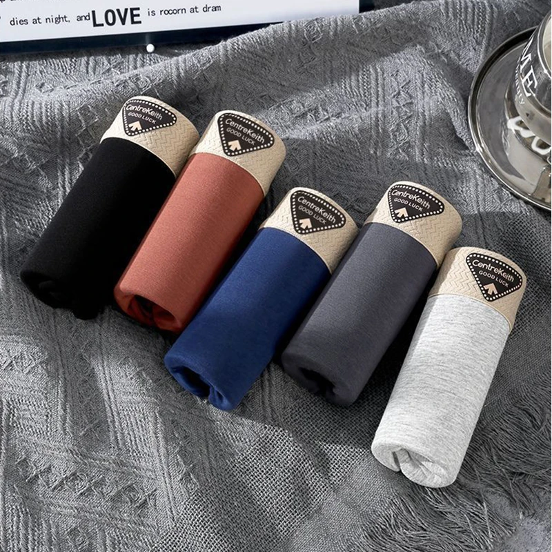 Bokserki męskie zestaw 5 sztuk - oddychające i miękkie Multicolors