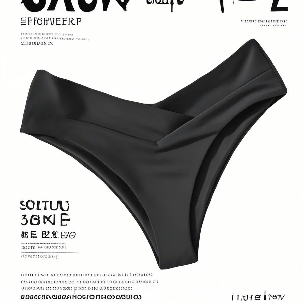 Brazylijskie figi bikini z wysokim stanem Czarny