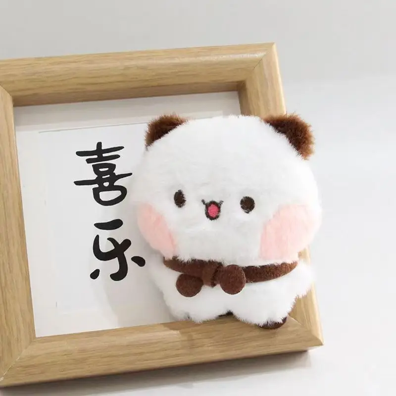 Breloczek pluszowa panda zawieszka do torebki Czerwony