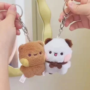 Breloczek pluszowa panda zawieszka do torebki Zielony