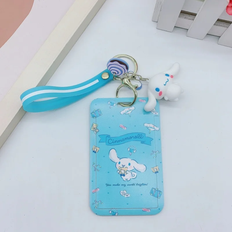 Breloczek Sanrio z etui na kartę i identyfikator Khaki