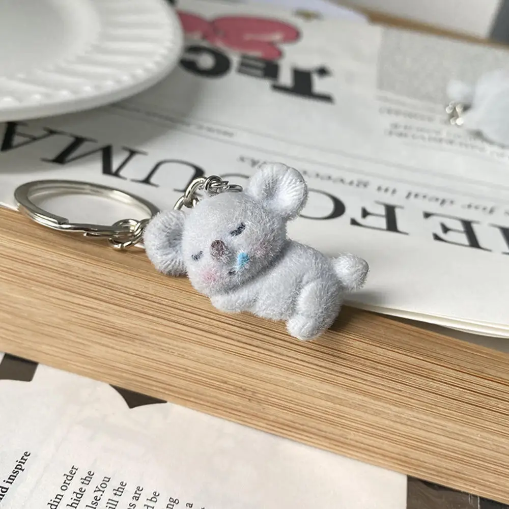 Breloczki zwierzęta 3D z żywicy — alpaka, kapibara, łoś i inne Brązowy