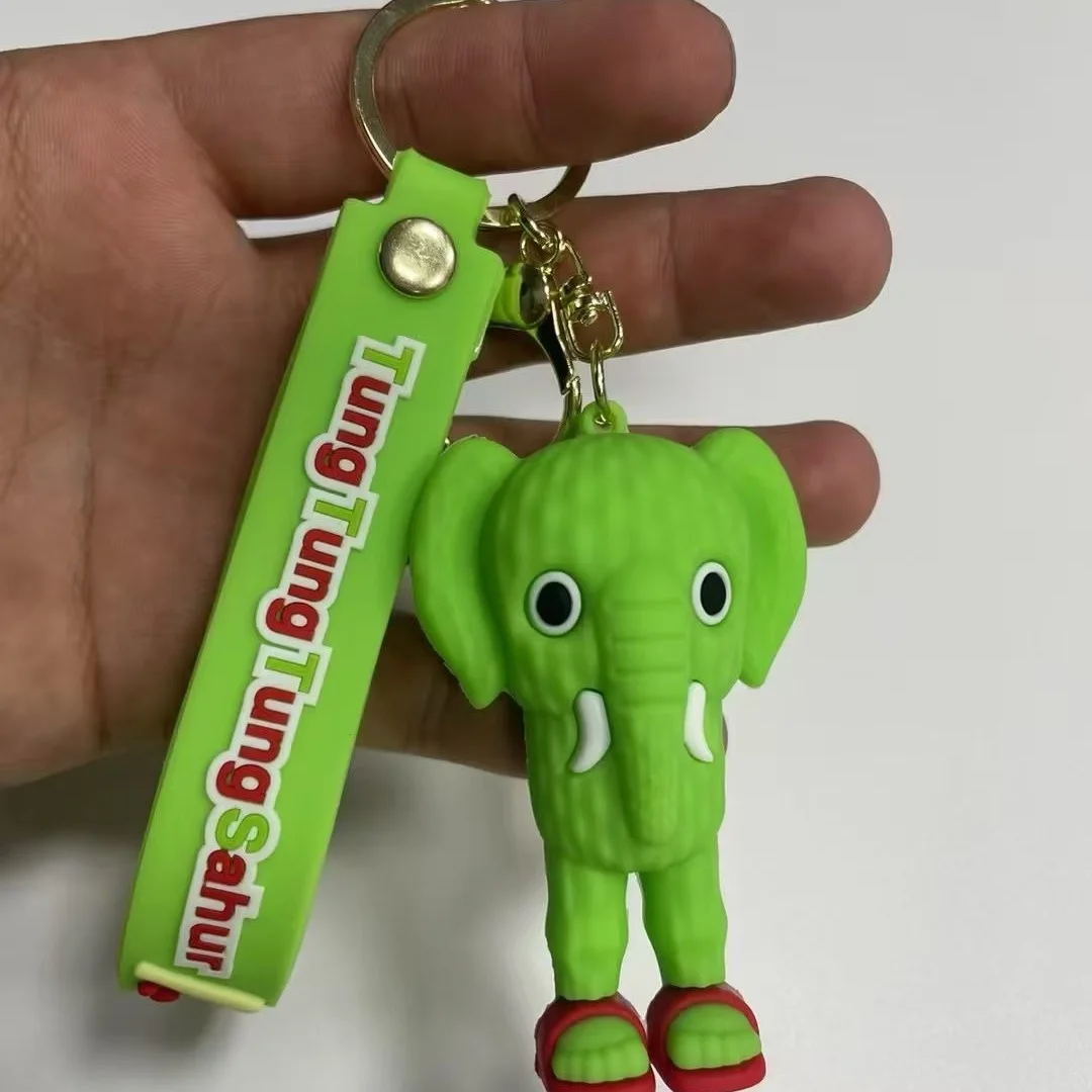 Breloczki ze zwierzętami Brainrot - śmieszne memowe figurki 12