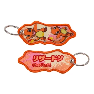Brelok do kluczy anime haftowany – modny gadżet do plecaka Burlywood