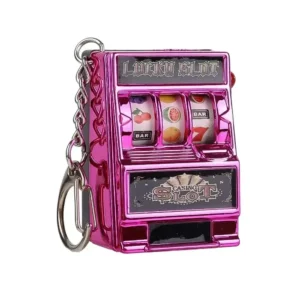 Brelok antystresowy mini automat z owocami Niebieski