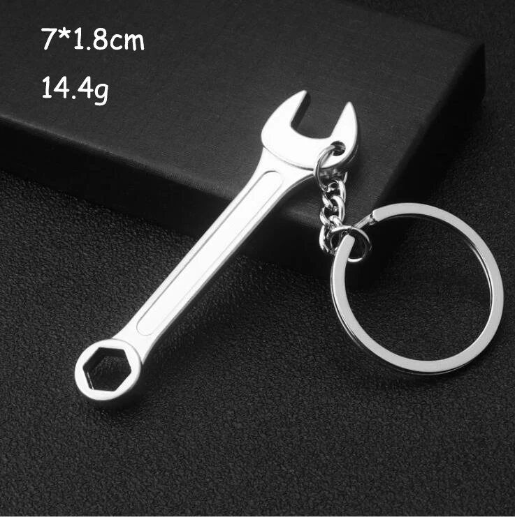 Brelok multitool – mini narzędzie kieszonkowe do kluczy Szary