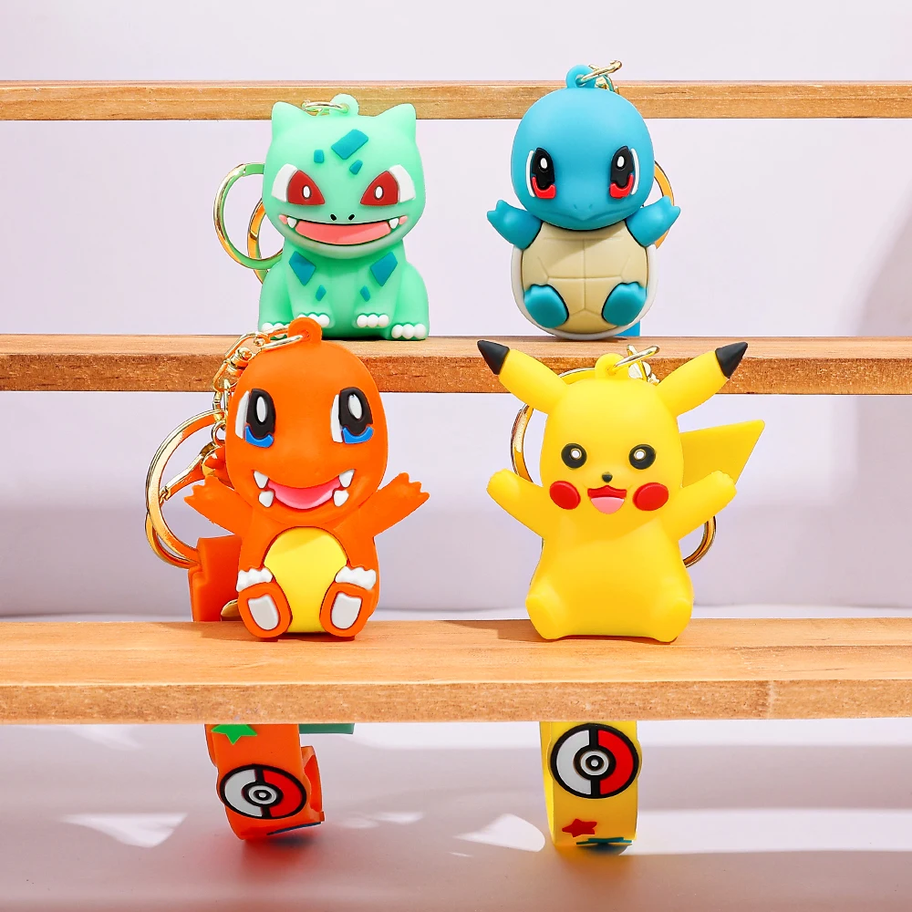 Brelok Poké Ball z PVC do kluczy i torby Różowy