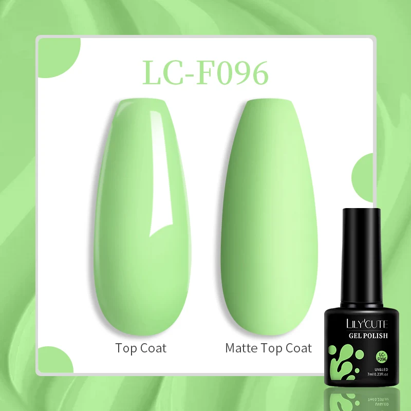 Brokatowy lakier hybrydowy LILYCUTE 7 ml 96