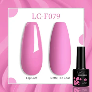 Brokatowy lakier hybrydowy LILYCUTE 7 ml Lc f