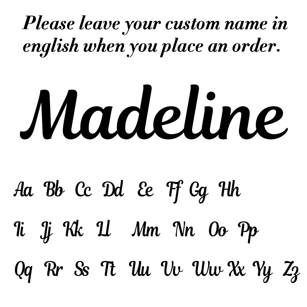 Personalizowana broszka dla dentysty z imieniem ze stali nierdzewnej Magnolia