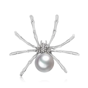 Broszka owad – żuk, biedronka, pająk lub ślimak Spider c