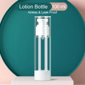 Butelka airless z pompką próżniową 15-100 ml do kremów i serum Wielo