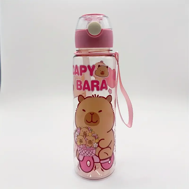 Butelka na wodę 700 ml z paskiem dla dzieci Wielo