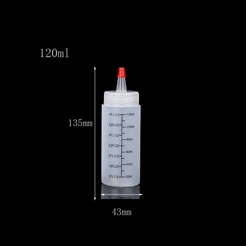 Plastikowe butelki do wyciskania sosów – 120 ml do 1000 ml Khaki