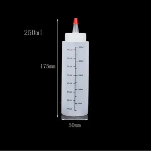 Plastikowe butelki do wyciskania sosów – 120 ml do 1000 ml Ciemnoniebieski