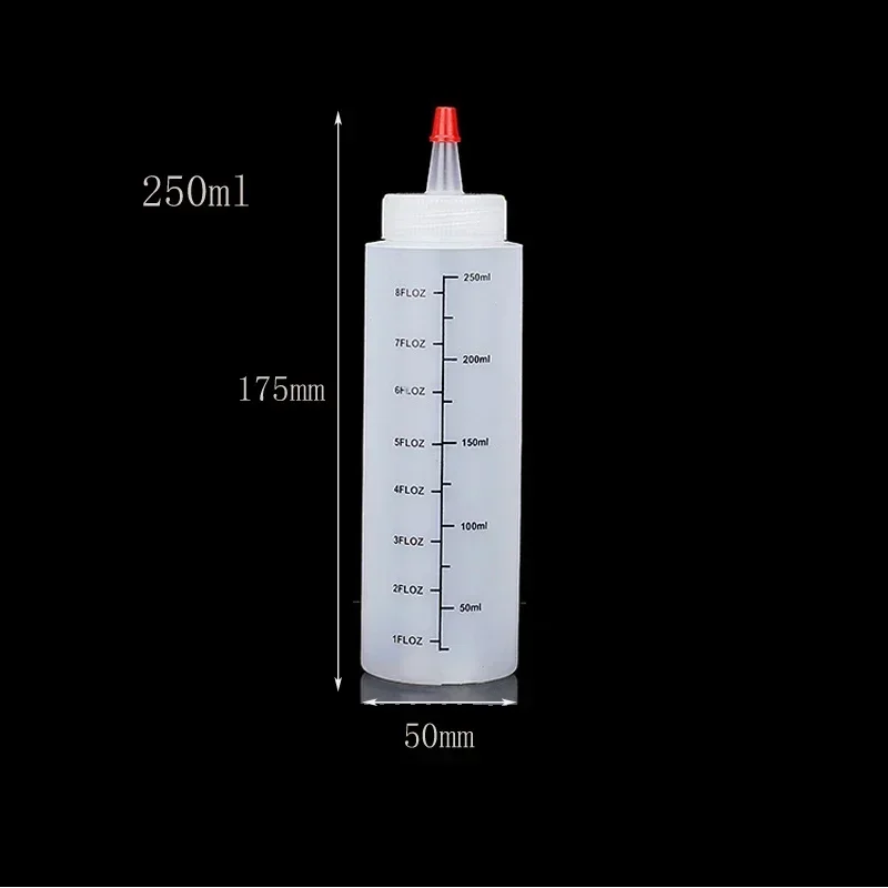 Plastikowe butelki do wyciskania sosów – 120 ml do 1000 ml Ciemnoniebieski