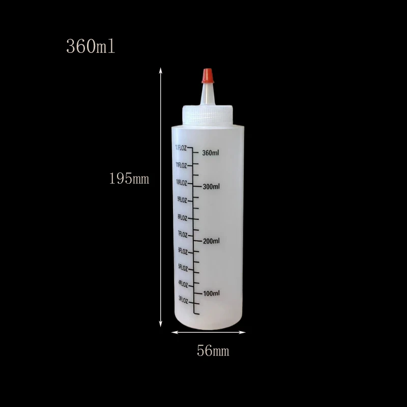 Plastikowe butelki do wyciskania sosów – 120 ml do 1000 ml Kolba
