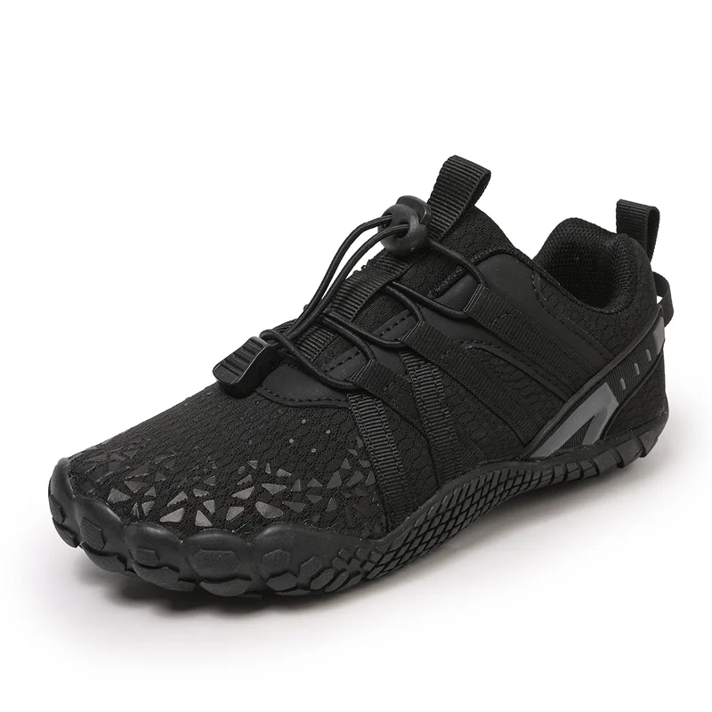 Buty barefoot dla dzieci - trampki bose dla chłopców i dziewczynek Czarny