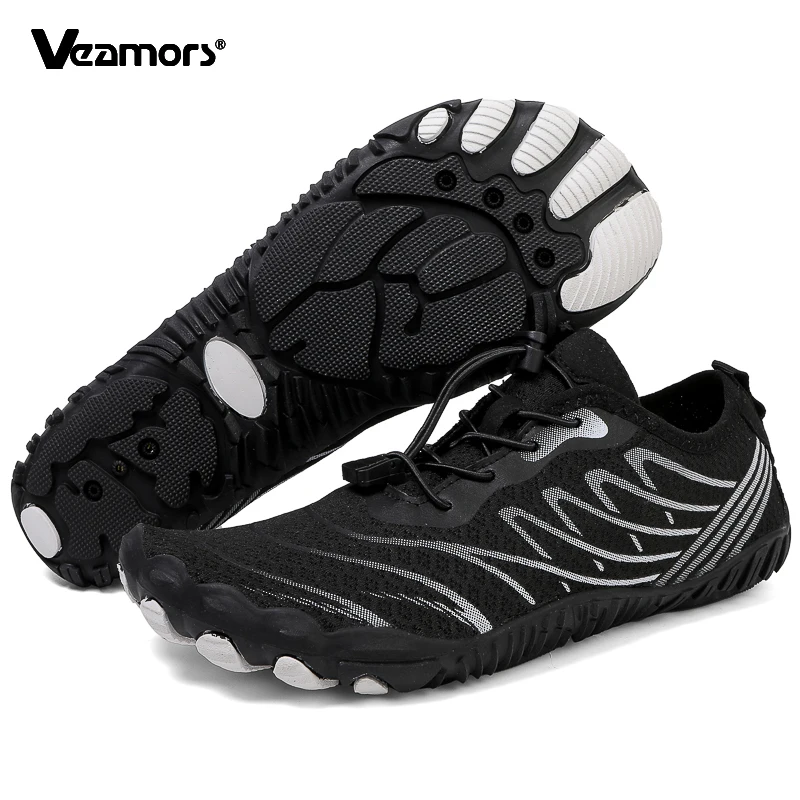 Buty do wody szybkoschnące unisex Czarny