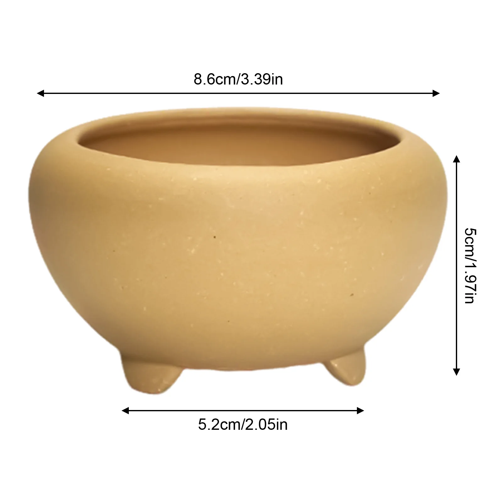 Ceramiczna doniczka na orchidee i kwiaty z otworami Czarny