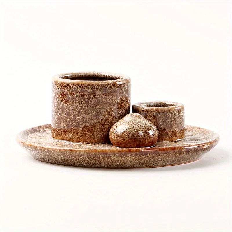 Ceramiczny kominek do kadzidełek 4 w 1 do aromaterapii Ag43 only burner