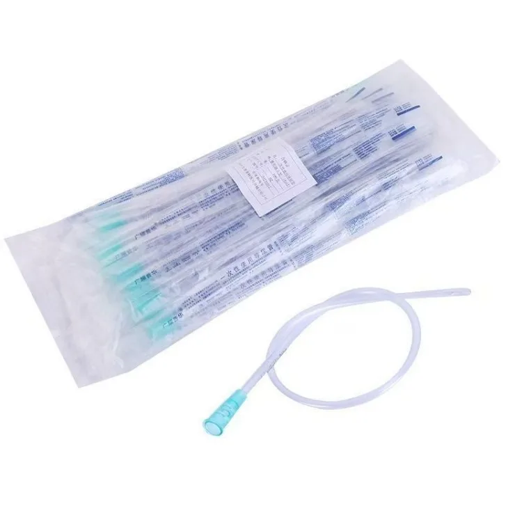Cewnik moczowy PVC F8-F16 jednorazowy sterylny - 100 szt. Fioletowy